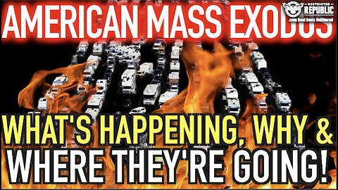 Mass Exodus Happening Inside America! What’s Happening, Why & Where They’re Going!