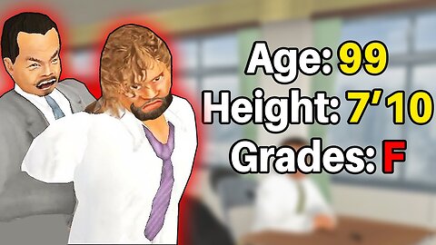 The weird school simulator that is based on a wrestling game