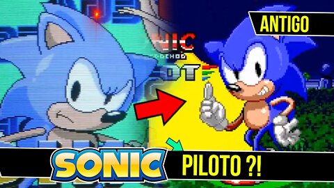 Como o Sonic deveria ter Sido | SONIC Pilot #shorts