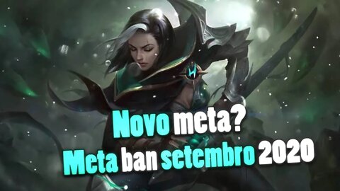 Quais HERÓIS BANIR • Meta BAN SETEMBRO 2020 | Mobile Legends