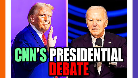 🔴LIVE: CNN's 2024 Presidential Debate 🟠⚪🟣