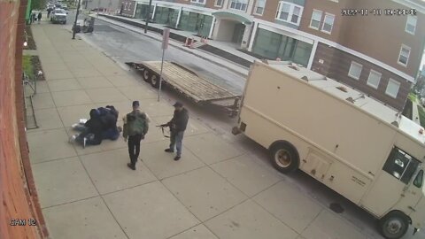 Buffalo police release security camera footage of incident on Virginia St.