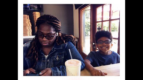 Blasian Babies Family San Diego International Airport Pickup And Pizza Parlor (Blue Sky Filter)