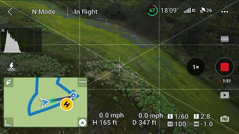 DJI flight 35+MPH