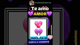 [TELEMENSAGEM] DE AMOR PARA SUA AMADA! #Shorts