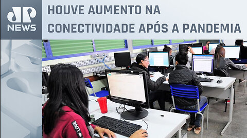 Apenas 58% das escolas no Brasil têm computador e internet para alunos