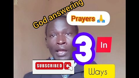 God answering our prayers 🙏