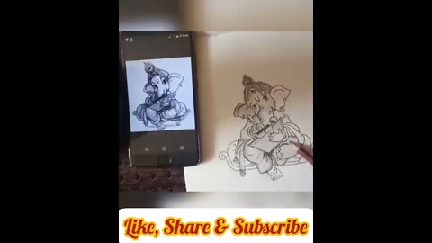 Lord Ganesha Sketch