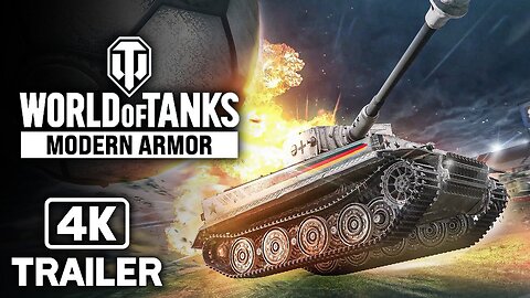 WORLD OF TANKS MODERN ARMOR Cup Event Trailer (2022) 4K