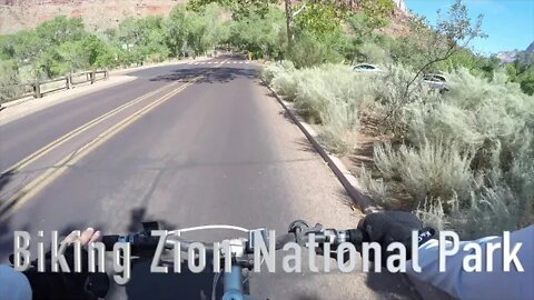 Biking Zion Canyon