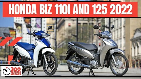 HONDA BIZ 110I 2022 and HONDA BIZ 125 2022 the CUB arrives with new colors