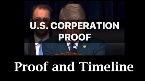 Proof and Timeline of the US Corporation