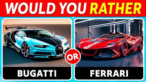 Would You Rather…? Luxury Car Edition 💎🚘💲