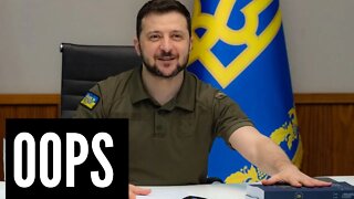 Zelensky Does a 'Whoopsie' on Telegram - Inside Russia Report