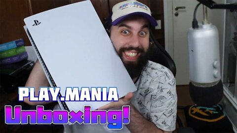 Finalmente o PS5 Chegou! Unboxing la no Play Mania!!!