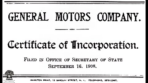 #OnThisDate September 16, 1908 - Dawn of General Motors