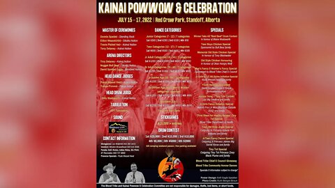 Kainai Powwow And Celebration Ready For Weekend - July 15, 2022 - Micah Quinn