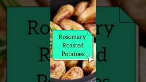 😋😍 #rosemary #roastedpotatoes #receipe