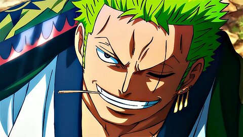 I am Roronoa Zoro-One Piece-4K 60 FPS