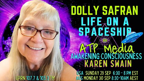 Life in Space Dolly Safran ATP-Media KAren Swain