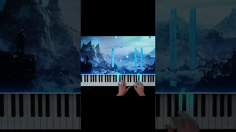 Skyrim "Secunda" (Piano Cover) #shorts