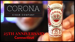 Corona Cigar 25th Anniversary Connecticut | #leemack912 cigar reviews (S08 E34)