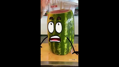 Watermelon is shocked #goodland#short#doodles#doodlesart#hellopage