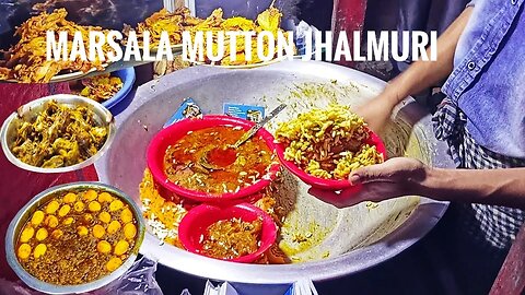 This Boy Sells Extremely Masala Mutton & Chicken Jhalmuri -King of JhalMuri-Bangladeshi Street Food