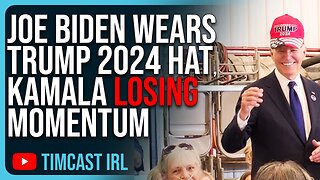 Joe Biden Wears Trump 2024 Hat, MAGA GOES WILD, Kamala Losing Momentum