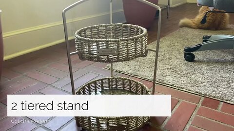 Mary and Martha: 2 tiered stand