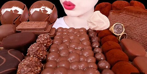 CHOCOLATE LOVERS ASMR | CHOCOLATE MARSHMALLOWS | RICE 🎂 🍰