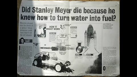 Stanley Meyers. Water based combustion.