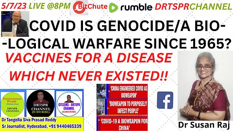 COVID A GENOCIDE A BIOLOGICAL WARFARE SINCE 1965-WITH WUHAN INTENTIONAL/ACCIDENT LEAK IN 2019