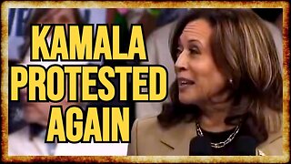 Ceasefire Protesters DISRUPT ANOTHER Kamala Event