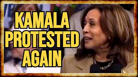 Ceasefire Protesters DISRUPT ANOTHER Kamala Event