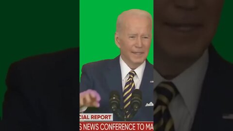 Green Screen – joe biden real and fake wtf