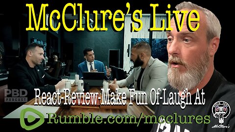 Andrew Tate Interviews McClure's Live React Review Make Fun Of Laugh At