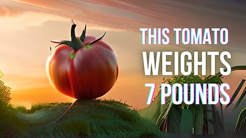 The BIGGEST Tomato weights over 7 Pounds 😱 | Facts about Tomatoes | JessFacts