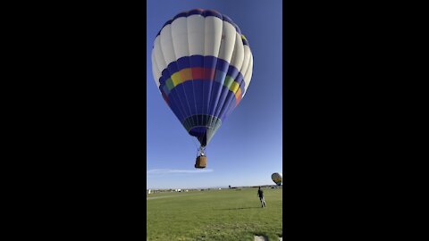 Ballon park landing