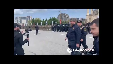 Victory Day Parade In Grozny