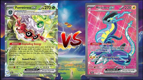 Pokemon TCG Live Forretress EX Wo-Chien EX VS Miraidon EX Raikou V!!