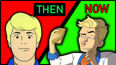 Scooby Doo - Fred Jones - Then Vs. Now!