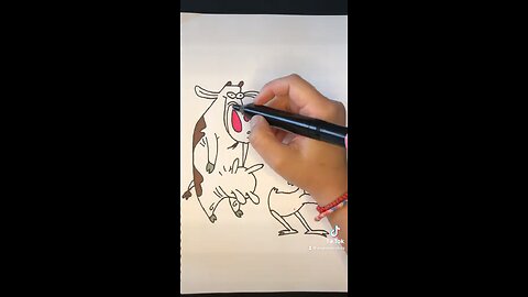 Drawing Cow and Chicken