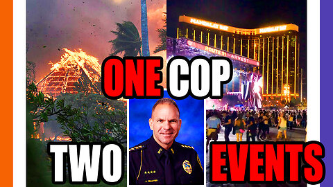 🔴LIVE: Same Cop In Las Vegas And Maui, Oprah Blocked From Victims of Maui 🟠⚪🟣