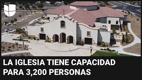 Así es la iglesia San Carlos Borromeo en Visalia, California, la más grande de EEUU