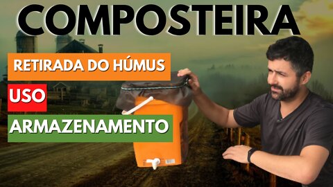 Como retirar Húmus de Minhoca da Composteira Doméstica? TUTORIAL COMPLETO