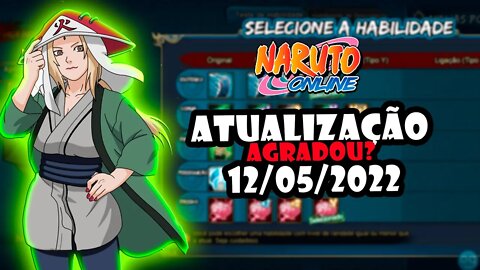 Atualização do 12/05/2022 Naruto Online, agradou? #NarutoOnline #TsunadeQuintaHokage