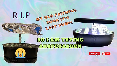 My Old AeroGarden Died. So I Am Trying Out A Hope Garden (AHopeGarden) 12 - Pod Hydroponic System