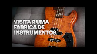 VISITEI A MAIOR FÁBRICA DE INSTRUMENTOS DO BRASIL. @SGT Guitars