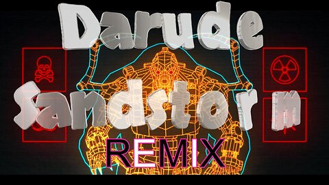 Darude-Sandstorm( REMIX). Animated video.